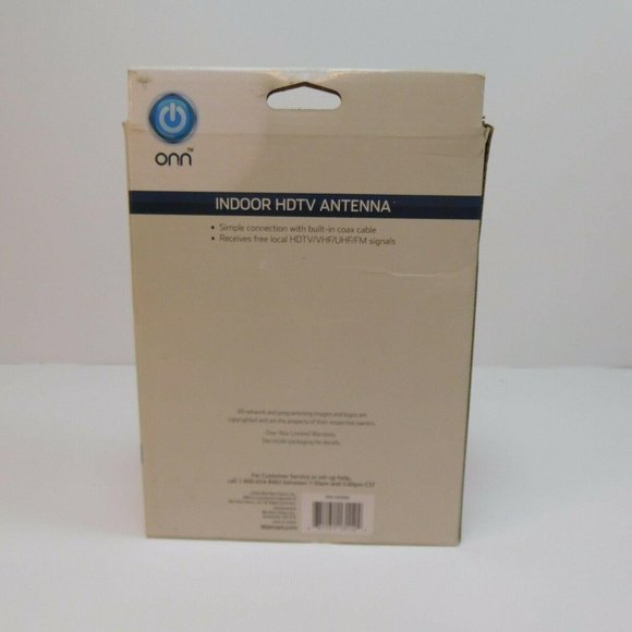 Onn ONA16AV002 Indoor TV Antenna, Adjustable - Bla - Picture 3 of 5